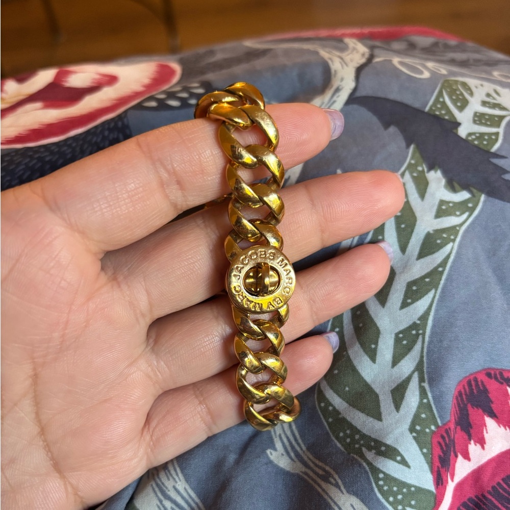Marc Jacobs Gold Chain Bracelet